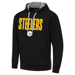 Pittsburgh Steelers Antigua Victory Hoodie - Black Hoodies