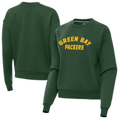 Green Bay Packers Antigua Women's Victory Sweatshirt - Hunter Green Sweatshirts