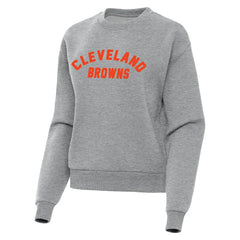 Cleveland Browns Antigua Women's Victory Sweatshirt - Heather Gray Sweatshirts