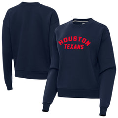 Houston Texans Antigua Women's Victory Sweatshirt - Navy Sweatshirts