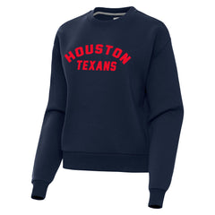 Houston Texans Antigua Women's Victory Sweatshirt - Navy Sweatshirts