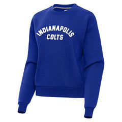 Indianapolis Colts Antigua Women's Victory Sweatshirt - Royal Sweatshirts