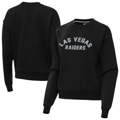 Las Vegas Raiders Antigua Women's Victory Sweatshirt - Black Sweatshirts