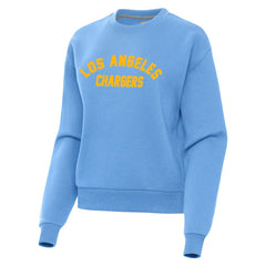 Los Angeles Chargers Antigua Women's Victory Sweatshirt - Powder Blue Sweatshirts