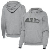Seattle Seahawks Antigua Women's Victory Hoodie - Heather Gray Hoodies