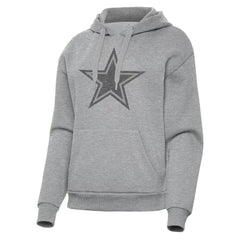 Dallas Cowboys Antigua Women's Victory Hoodie - Heather Gray Hoodies