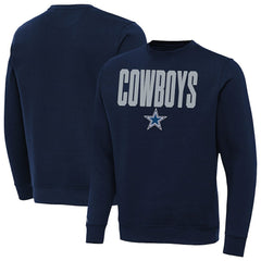 Dallas Cowboys Antigua Victory Sweatshirt - Navy Sweatshirts