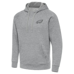 Philadelphia Eagles Antigua Victory Hoodie - Heather Gray Hoodies