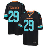 Minkah Fitzpatrick Miami Dolphins Youth 2025 Rivalries Collection Game Jersey - Pitch Blue Jerseys