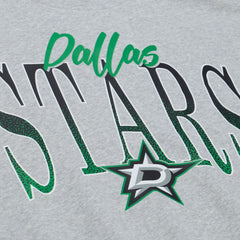 Dallas Stars Mitchell & Ness Women's Hockey Night Sweatshirt - Heather Gray | US 203403320