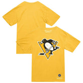 Pittsburgh Penguins Mitchell & Ness Heritage T-Shirt - Gold | US 203403337
