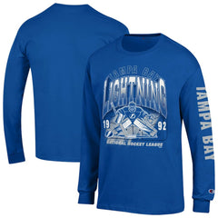Tampa Bay Lightning Champion Long Sleeve Jersey T-Shirt - Royal | US 203407127