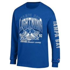 Tampa Bay Lightning Champion Long Sleeve Jersey T-Shirt - Royal | US 203407127
