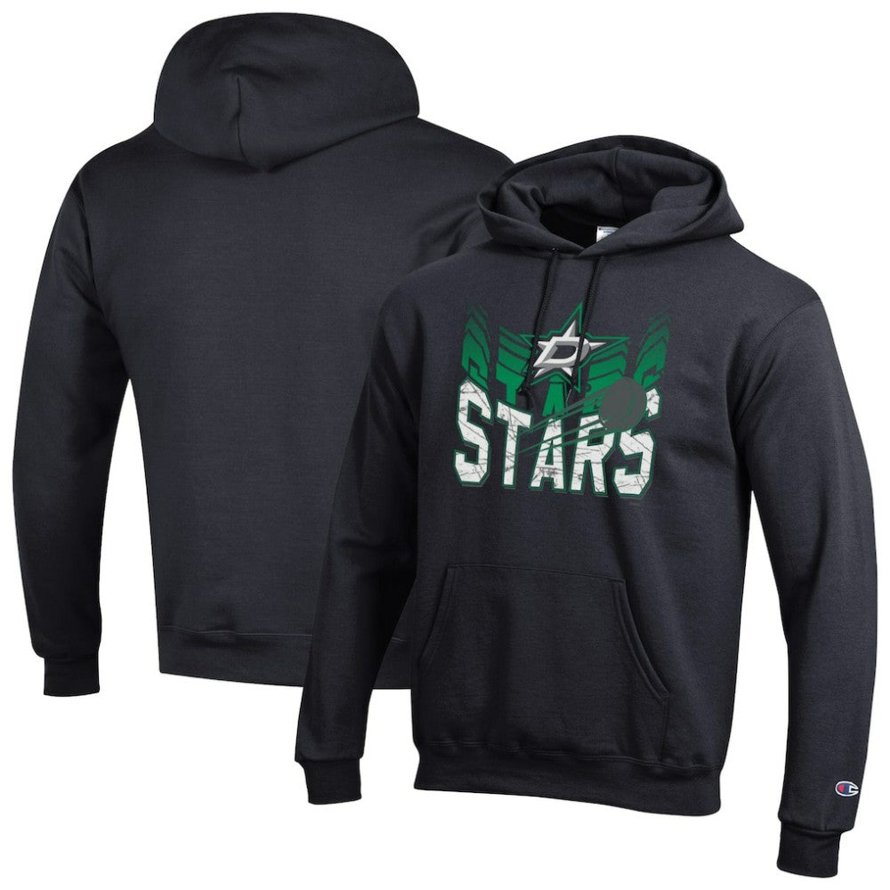 Dallas Stars Champion Powerblend Hoodie - Black | US 203407170
