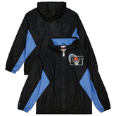Cleveland Cavaliers Playmaker Full-Zip Hooded Windbreaker Jacket Black - Mitchell & Ness