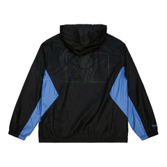 Cleveland Cavaliers Playmaker Full-Zip Hooded Windbreaker Jacket Black - Mitchell & Ness