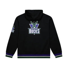 Milwaukee Bucks Unisex Vintage Heavyweight Hoodie Black - Mitchell & Ness