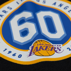 Los Angeles Lakers Unisex Vintage Heavyweight Hoodie Black - Mitchell & Ness