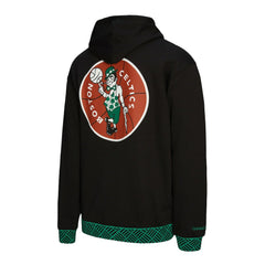 Boston Celtics Unisex Vintage Heavyweight Hoodie Black - Mitchell & Ness