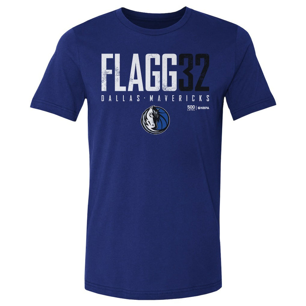 Cooper Flagg Dallas Mavericks 500 Level Elite T-Shirt Blue