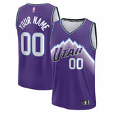 Utah Jazz Fast Break Replica Custom Jersey Purple Icon Edition - Fanatics