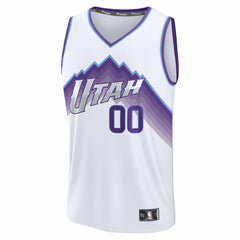 Utah Jazz Youth Fast Break Replica Custom Jersey Association Edition - Fanatics
