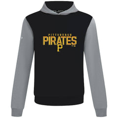 Pittsburgh Pirates Levelwear Throwback Carve Ultimate Hoodie - Black Hoodies
