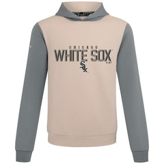 Chicago White Sox Levelwear Throwback Carve Ultimate Hoodie - Sand Hoodies
