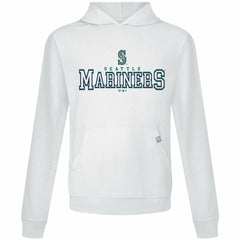 Seattle Mariners Levelwear Relay Journey Pullover Hoodie - White Hoodies