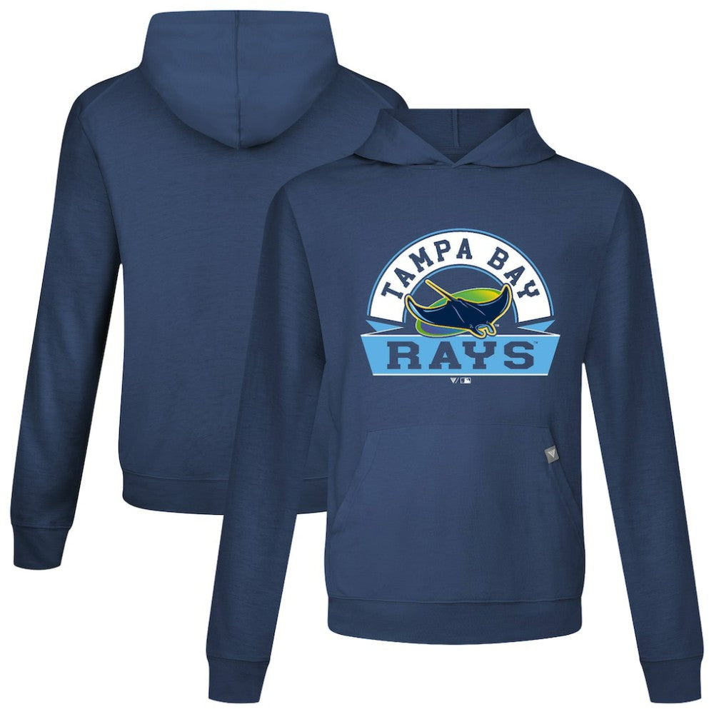 Tampa Bay Rays Levelwear Relay Banner Arch Pullover Hoodie - Navy Hoodies