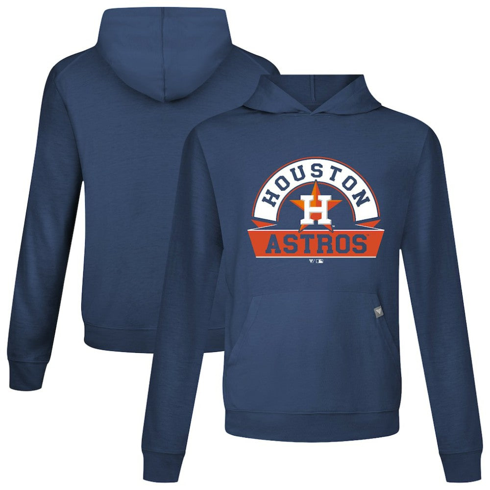 Houston Astros Levelwear Relay Banner Arch Pullover Hoodie - Navy Hoodies