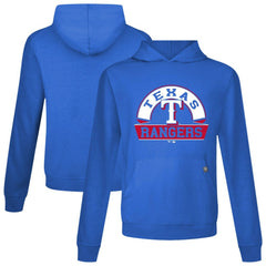Texas Rangers Levelwear Relay Banner Arch Pullover Hoodie - Royal Hoodies