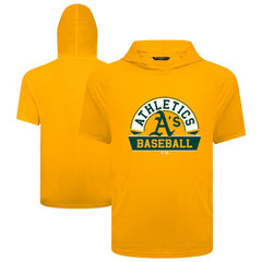 Athletics Levelwear Phase Banner Arch Hoodie T-Shirt - Gold Hoodies