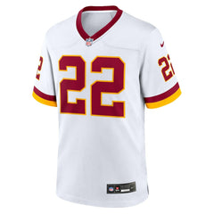 Jacory Croskey-Merritt Washington Commanders Game Super Bowl Era Jersey - White Jerseys