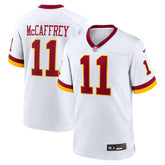 Luke McCaffrey Washington Commanders Game Super Bowl Era Jersey - White Jerseys