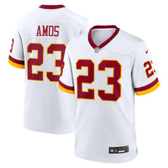 Trey Amos Washington Commanders Game Super Bowl Era Jersey - White Jerseys