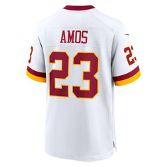 Trey Amos Washington Commanders Game Super Bowl Era Jersey - White Jerseys