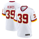 Jeremy Reaves Washington Commanders Game Super Bowl Era Jersey - White Jerseys
