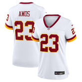 Trey Amos Washington Commanders Women's Game Super Bowl Era Jersey - White Jerseys