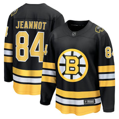 Tanner Jeannot Boston Bruins Fanatics Home Breakaway Player Jersey - Black | US 203411361