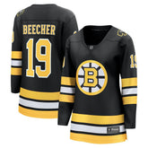 John Beecher Boston Bruins Fanatics Women's Home Breakaway Player Jersey - Black | US 203412396