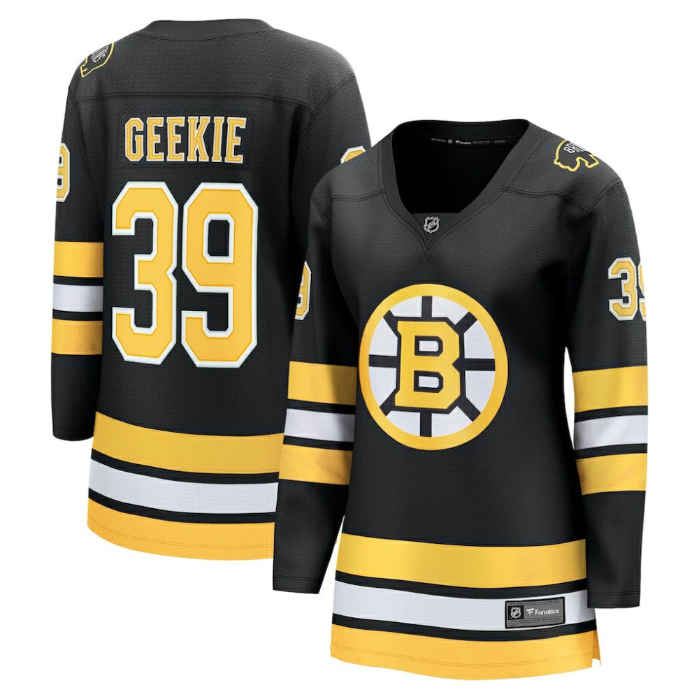 Morgan Geekie Boston Bruins Fanatics Women's Home Breakaway Player Jersey - Black | US 203412400