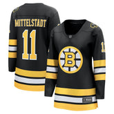 Casey Mittelstadt Boston Bruins Fanatics Women's Home Breakaway Player Jersey - Black | US 203412403