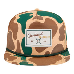 Cleveland Guardians New Era Duck 19TWENTY Adjustable Hat - Camo Hats