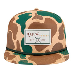 Detroit Tigers New Era Duck 19TWENTY Adjustable Hat - Camo Hats