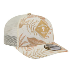Philadelphia Phillies New Era Tonal Palm 9SEVENTY Adjustable Trucker Hat - Tan Hats