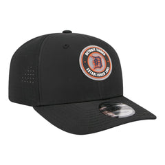 Detroit Tigers New Era Circle 9SEVENTY Adjustable Hat - Black Hats