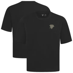 Pittsburgh Penguins Levelwear Copper Oversized Luxe Signature Knit T-Shirt - Black | US 203415614