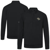 Utah Mammoth Levelwear Copper Upright Quarter-Zip Pullover - Black | US 203415645