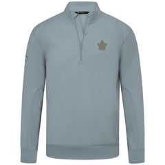 Toronto Maple Leafs Levelwear Copper Upright Quarter-Zip Pullover - Gray | US 203415656